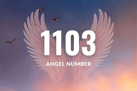 1103 Angel Number Meaning